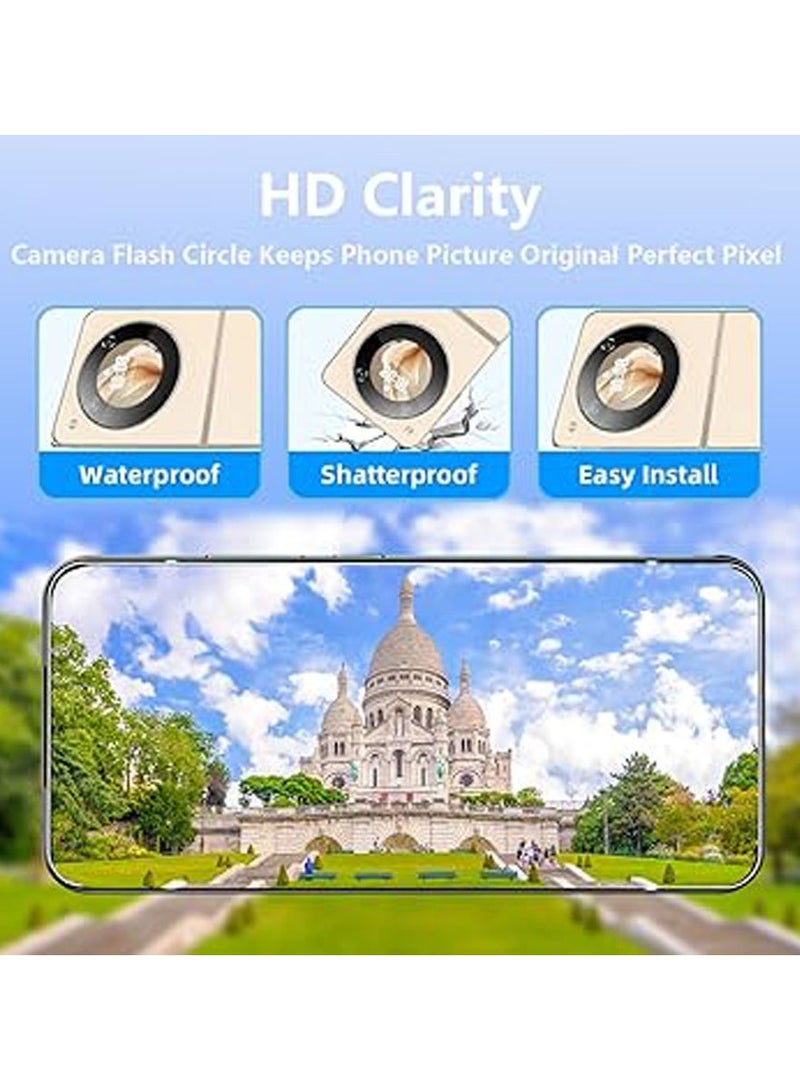 Screen Protector Compatible with ZTE Nubia Flip 5G and Camera Lens Protector 【2+2 Pack】, Bubble-Free, Scratch-Resistant, HD TPU Flexible Screen Protector for Nubia Flip 5G - Image 5